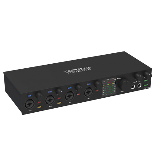 Topping E4x4 Pre - Profesjonalny studyjny interfejs USB audio