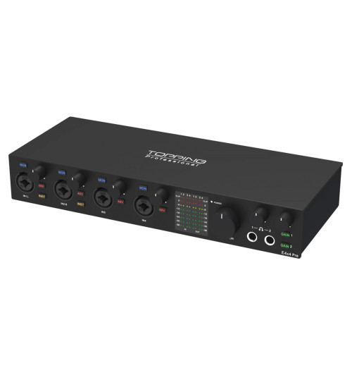 Topping E4x4 Pre - Profesjonalny studyjny interfejs USB audio