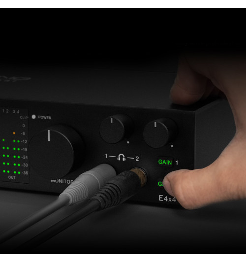 Topping E4x4 Pre - Profesjonalny studyjny interfejs USB audio