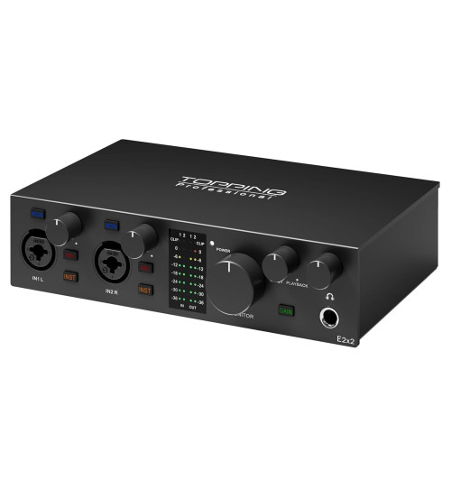 Topping E2x2 - Profesjonalny interfejs USB audio