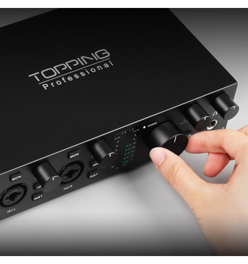 Topping E2x2 - Profesjonalny interfejs USB audio