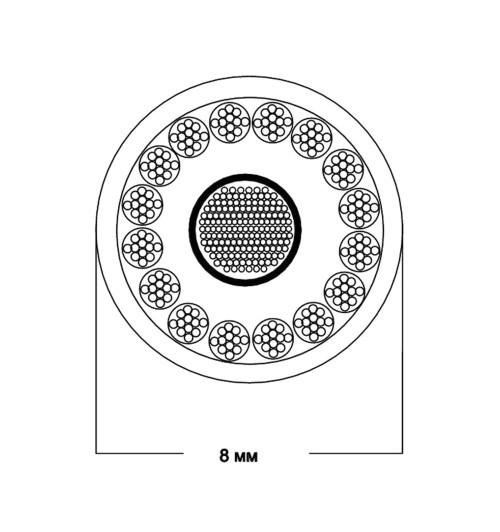Van den Hul The Revolution Hybrid + Berri Bus - Komplet konfekcjonowanych kabli głośnikowych MC OFC - 4 x 3m