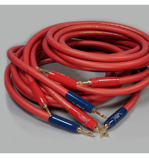 Van den Hul The Revelation Hybrid + Berri Bus - Komplet konfekcjonowanych kabli głośnikowych MC OFC - 4 x 2,5m