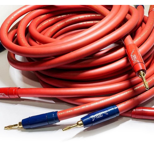 Van den Hul The Revelation Hybrid + Berri Bus - Komplet konfekcjonowanych kabli głośnikowych MC OFC - 4 x 2,5m