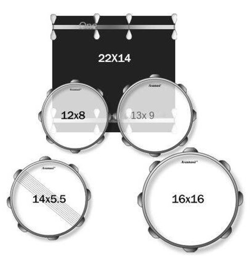 Perkusja akustyczna / Zestaw perkusyjny Asanasi Q900