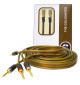 Van den Hul The Goldwater Bananas - Komplet konfekcjonowanych kabli głośnikowych MC OFC 2x1.97mm2 - 2 x 2,5m