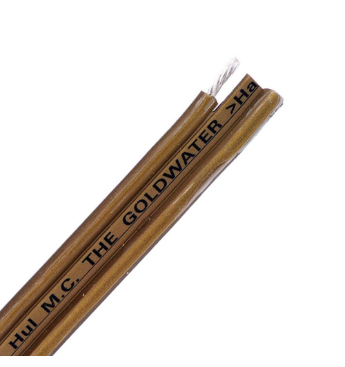 Van den Hul The Goldwater Bananas - Komplet konfekcjonowanych kabli głośnikowych MC OFC 2x1.97mm2 - 2 x 2,5m