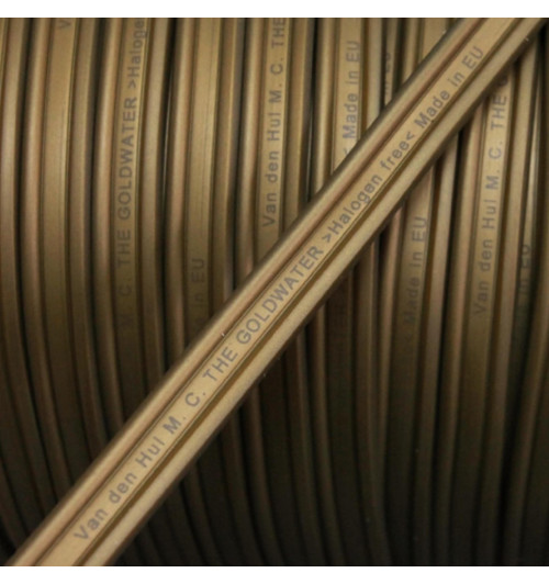 Van den Hul The Goldwater Bananas - Komplet konfekcjonowanych kabli głośnikowych MC OFC 2x1.97mm2 - 2 x 2,5m