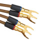 Van den Hul The Goldwater Spades - Komplet konfekcjonowanych kabli głośnikowych MC OFC 2x1.97mm2 - 2 x 2,5m