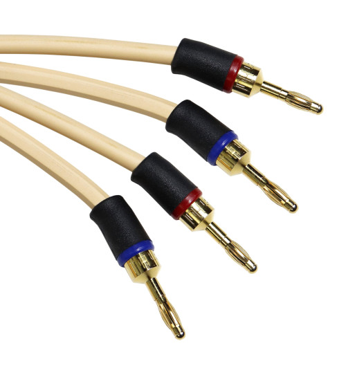 Van den Hul The CS-122 Hybrid Bananas - Komplet konfekcjonowanych kabli głośnikowych MC OFC 2x2.96mm2 - 2 x 3m