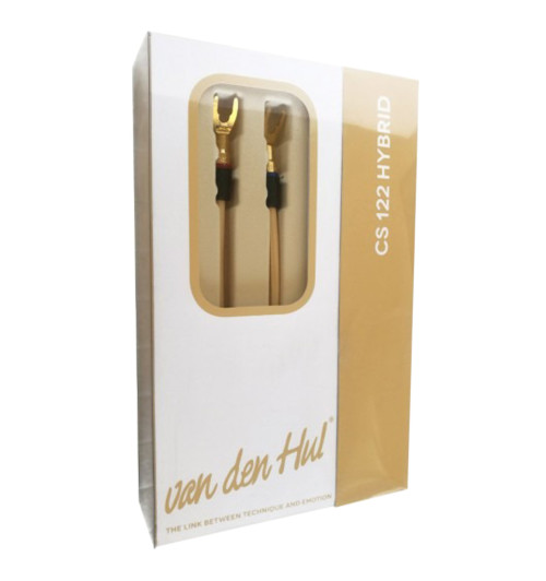 Van den Hul The CS-122 Hybrid Spades - Komplet konfekcjonowanych kabli głośnikowych MC OFC 2x2.96mm2 - 2 x 2m