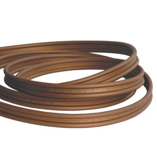 Van den Hul The D-352 Hybrid Bananas - Komplet konfekcjonowanych kabli głośnikowych MC OFC 2x5.23mm2 - 2 x 2,5m