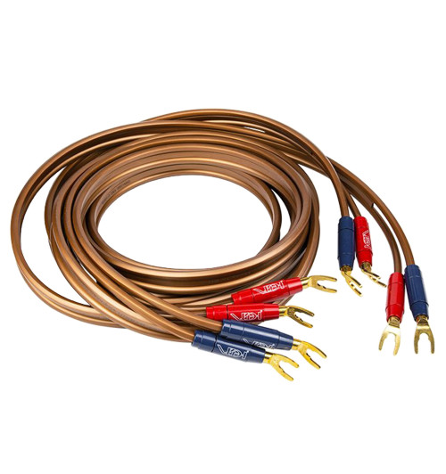 Van den Hul The D-352 Hybrid Spades - Komplet konfekcjonowanych kabli głośnikowych MC OFC 2x5.23mm2 - 2 x 3m