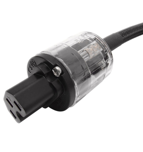 Tomanek Power Cable TPC Gold-Black - Przewód zasilający / sieciowy 230V 16A Schuko - IEC