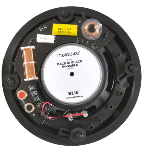 Melodika BLI5 Back in Black Invisible - Pasywny głośnik instalacyjny ścienny/sufitowy do zabudowy 8 Ohm