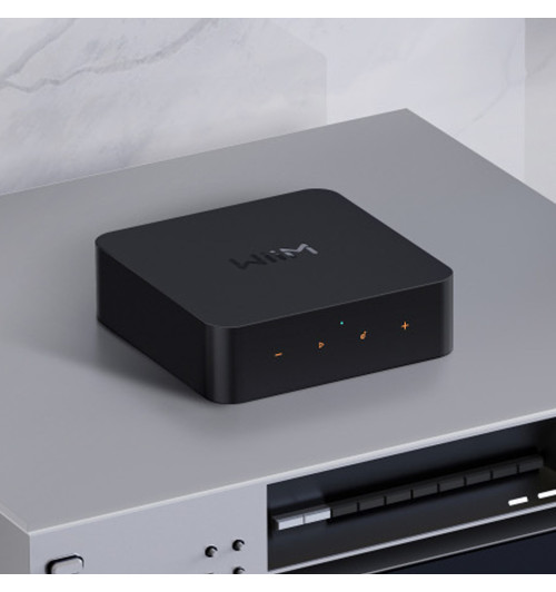 WiiM Pro Plus - Odtwarzacz sieciowy / streamer Wi-Fi z Roon Ready, Chromecast, AirPlay2 i Bluetooth 5.1