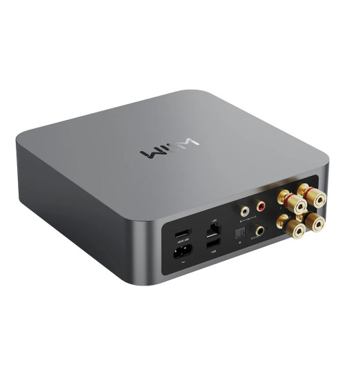 WiiM Amp - Zintegrowany wzmacniacz stereo z odtwarzaczem sieciowym