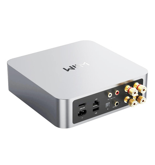 WiiM Amp - Zintegrowany wzmacniacz stereo z odtwarzaczem sieciowym