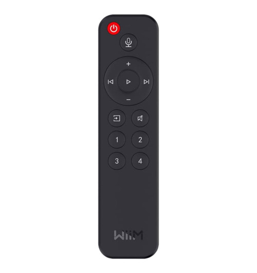 WiiM Remote - Pilot bezprzewodowy do odtwarzaczy sieciowych WiiM Mini i WiiM Pro