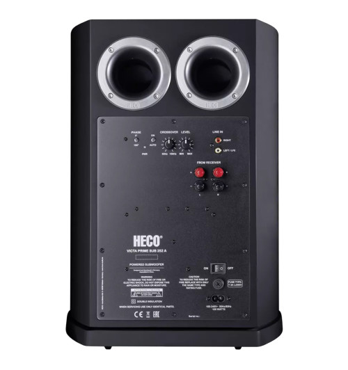 Heco Victa Elite SUB 252 A - Subwoofer aktywny 10" 100/200W
