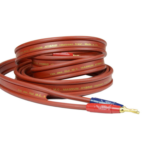 Van den Hul The Magnum Hybrid MK II Bananas - Komplet konfekcjonowanych kabli głośnikowych MC OFC 2x8.54mm2