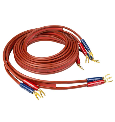 Van den Hul The Magnum Hybrid MK II Spades - Komplet konfekcjonowanych kabli głośnikowych MC OFC 2x8.54mm2