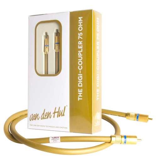 Van den Hul The Digi-Coupler 75 Ohm - Kabel koncentryczny (Coaxial) interkonekt RCA - RCA