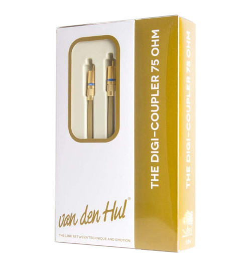 Van den Hul The Digi-Coupler 75 Ohm - Kabel koncentryczny (Coaxial) interkonekt RCA - RCA