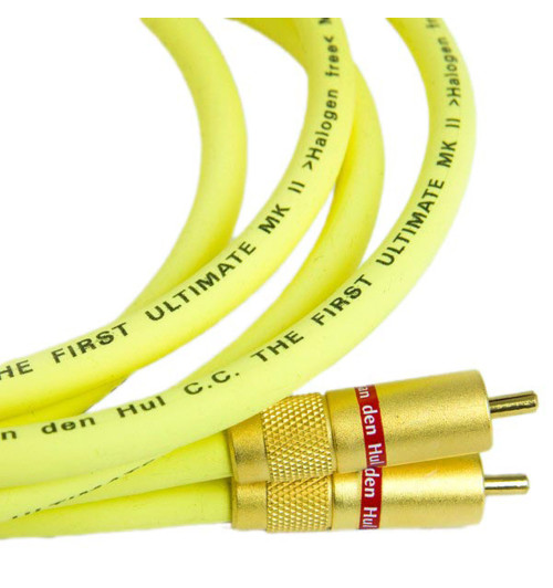 Van den Hul The First Ultimate MK II - Kabel koncentryczny (Coaxial) interkonekt RCA - RCA 1m