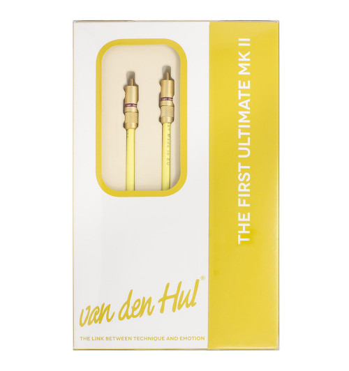 Van den Hul The First Ultimate MK II - Kabel koncentryczny (Coaxial) interkonekt RCA - RCA 1,2m