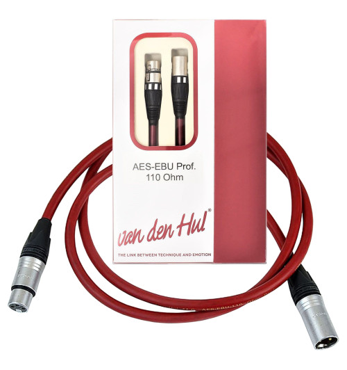 Van den Hul The AES-EBU 110 Ohm Professional Link - Kabel cyfrowy interkonekt XLR