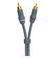 Chord Leyline Analogue Audio Interconnect 2RCA-2RCA - Kabel interkonekt stereo RCA 0,5m