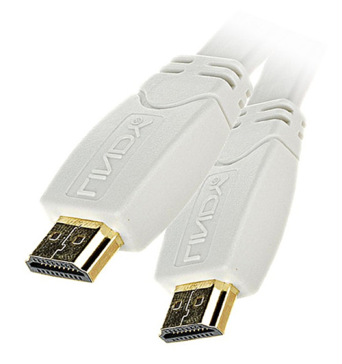 Lindy CROMO 7.5m Kabel HDMI 2.0 biały płaski