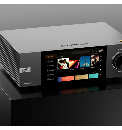 EverSolo DMP-A6 Gen 2 - Zbalansowany odtwarzacz sieciowy / streamer audio Hi-Res z Bluetooth 5.0