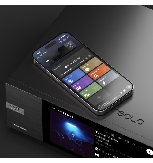 EverSolo DMP-A6 Gen 2 - Zbalansowany odtwarzacz sieciowy / streamer audio Hi-Res z Bluetooth 5.0