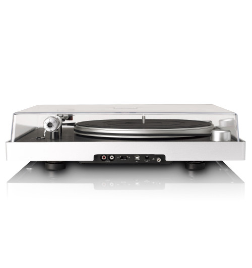 Lenco L-455BK - Gramofon z przedwzmacniaczem i USB + wkładka MM Ortofon 2M Red