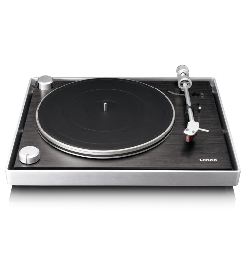 Lenco L-455BK - Gramofon z przedwzmacniaczem i USB + wkładka MM Ortofon 2M Red