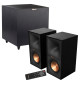 Zestaw: subwoofer aktywny Klipsch R-8SW + aktywne kolumny podstawkowe Klipsch R-50PM
