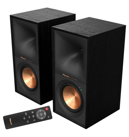 Zestaw: subwoofer aktywny Klipsch R-8SW + aktywne kolumny podstawkowe Klipsch R-50PM
