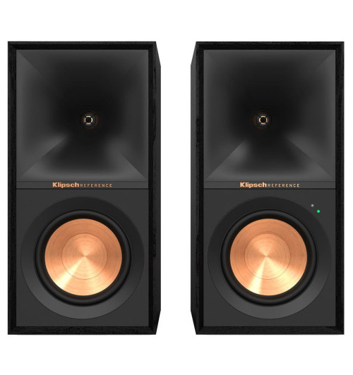 Zestaw: subwoofer aktywny Klipsch R-8SW + aktywne kolumny podstawkowe Klipsch R-50PM