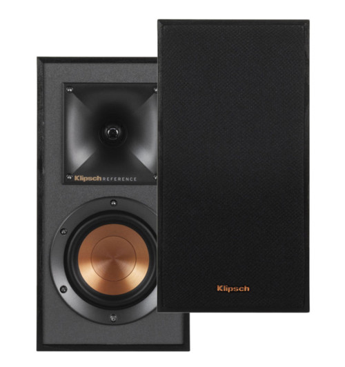 Zestaw: subwoofer aktywny Klipsch R-8SW + kolumny podstawkowe Klipsch R-51M