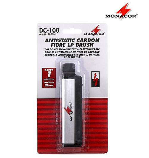 Monacor DC-100 - szczotka do czyszczenia płyt winylowych