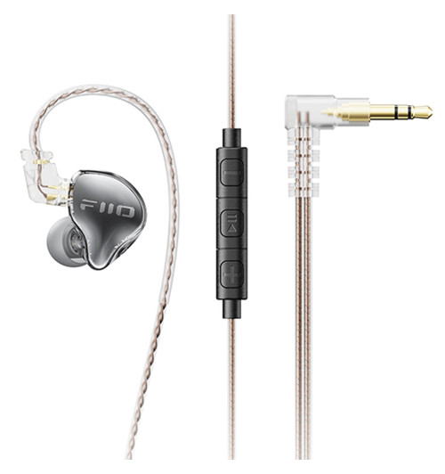 FiiO JD10 - Słuchawki dokanałowe / monitory IEM Hi-Res z mikrofonem