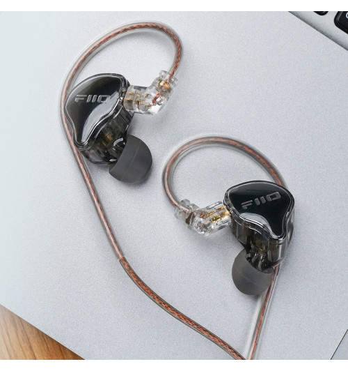 FiiO JD10 - Słuchawki dokanałowe / monitory IEM Hi-Res z mikrofonem