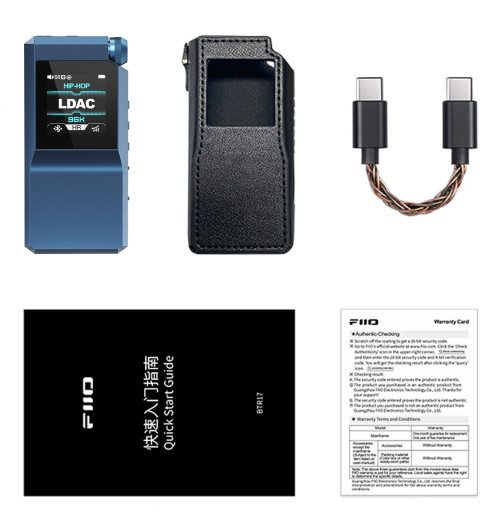 FiiO BTR17 - Przenośny wzmacniacz słuchawkowy z DAC i Bluetooth 5.4 Hi-Res