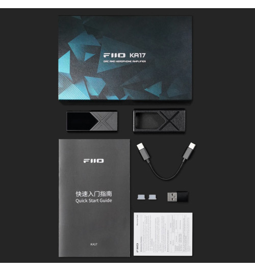 Zestaw: FiiO KA17 Black + FiiO Estick + Etui