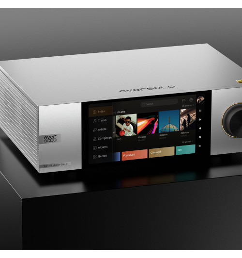 EverSolo DMP-A6 Master Edition Gen 2 - Zbalansowany odtwarzacz sieciowy / streamer audio Hi-Res z Bluetooth 5.0