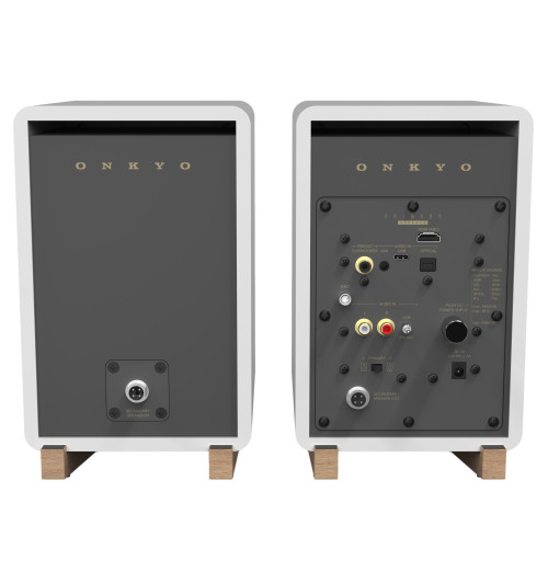 Onkyo GX30ARC Creator - Aktywne kolumny podstawkowe z Bluetooth 5.3 i HDMI ARC