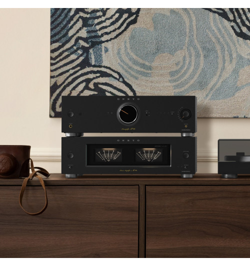 Onkyo Icon P-80 - 2-kanałowy przedwzmacniacz / odtwarzacz sieciowy Hi-Fi z Bluetooth i Wi-Fi