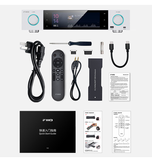 FiiO S15 - Odtwarzacz sieciowy / streamer High-Res Audio z Android 12